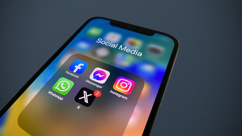 Person viewing Instagram Stories on a smartphone