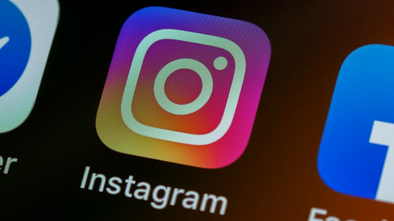 Instagram photo post on a smartphone screen